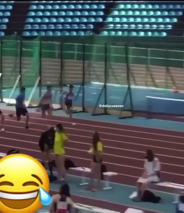 Not only did he win the race, he was the first off the circuit