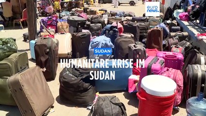 Humanitäre Katastrophe befürchtet: Hunderttausende auf der Flucht im Sudan