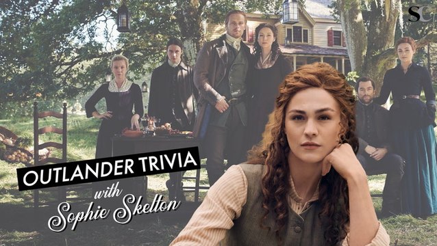 Sophie Skelton Plays Outlander Trivia & Reveals Why She Thinks Claire Should Remove One of Her Wedding Rings