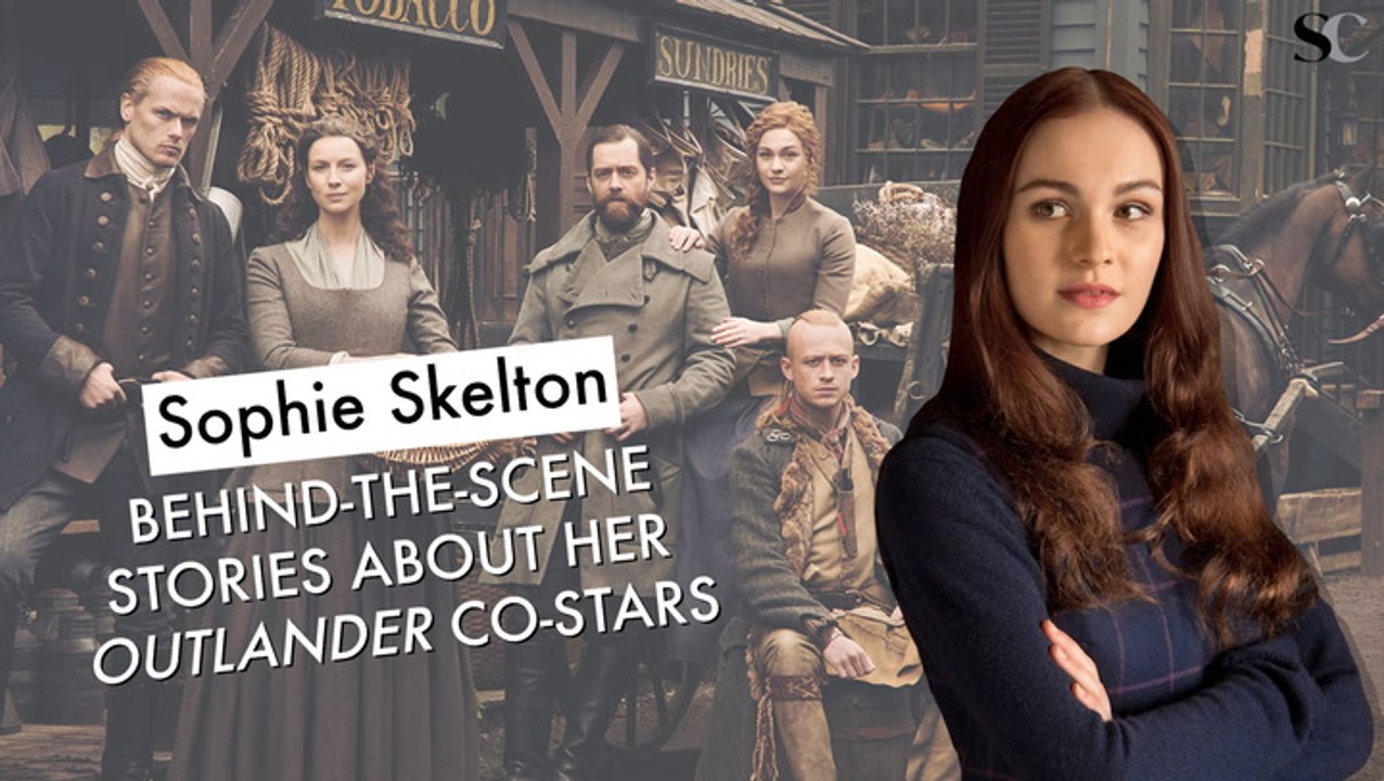 Sophie Skelton Reveals Funny Stories About "Outlander" Co-Stars Sam Heughan & Caitríona Balfe