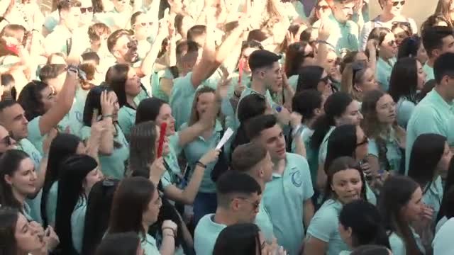 Día grande en la fiesta de los caballos del vino de Caravaca de la Cruz