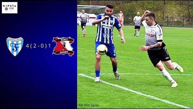 Skrót Flota Świnoujście 4 - 1 ( 2 - 0 ) Biali Sądów