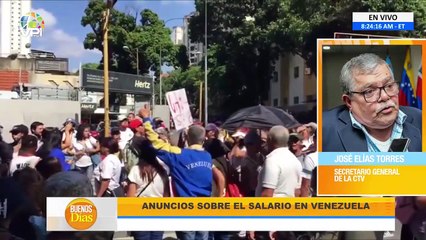 Secretario general de la CTV rechazó los recientes anuncios de Nicolás Maduro