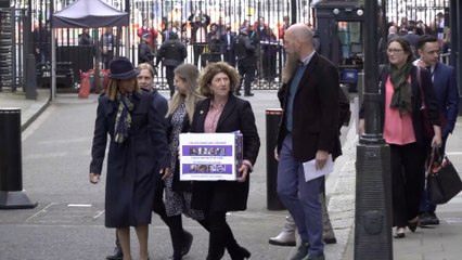 Cranbrook mother hands petition to Downing Street calling on statutory duty of care
