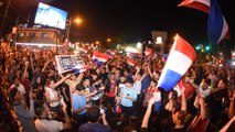 Policía de Paraguay reporta 80 arrestos en medio de movilizaciones por supuesto fraude electoral