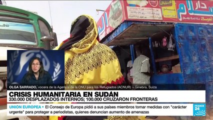 Olga Sarrado: "Un tercio de los sudaneses ya tenía necesidades humanitarias antes de la escalada"