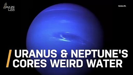 Why Is This Specific Type of Water Prevalent on Uranus and Neptune?
