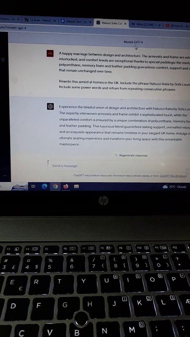 ChatGPT 4 overview with example