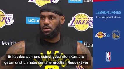 LeBron hat "den allergrößten Respekt" vor Curry