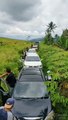 Niat hindari macet malah terjebak macet di hutan