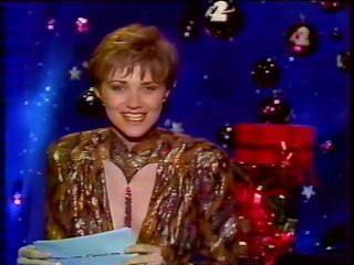 Antenne 2 - 1er Janvier 1990 - "C'était Quand" (Michel Drucker), speakerine (Valérie Maurice), teaser, pubs, début "Etoiles"