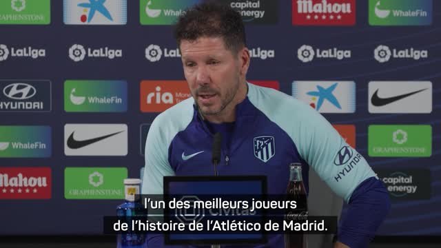 Atlético - Simeone s'enflamme pour Griezmann : L'un des meilleurs joueurs de l'histoire du club