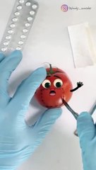 The funny videos  Tomato_C-Section_-_A_Healthy_Boy___#fruitsurgery_#shorts__#animation_#foodsurgery_#cute_#baby funny shorts videos 