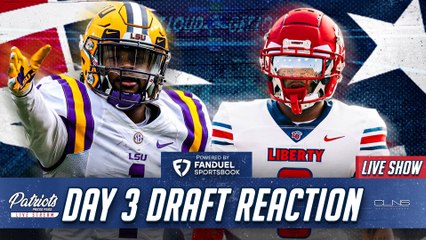 Live Patriots Draft Show: Complete Draft Wrap-Up 🏈