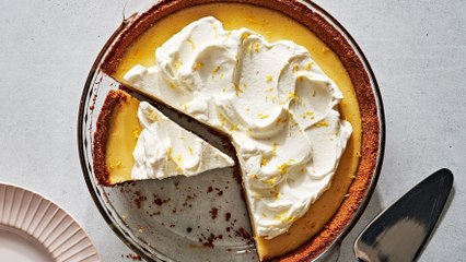 Creamy and Tart Lemon Icebox Pie Is Like Sunshine In Every Bite
