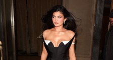 Kylie Jenner Paired a Waist-Cinching Bustier LBD With Latex Gloves for the Met Gala After-Party