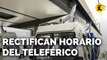 RECTIFICAN HORARIO DEL TELEFÉRICO DE LOS ALCARRIZOS Y USUARIOS SE QUEJAN