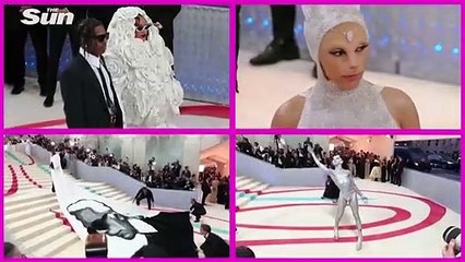 Stars pay tribute to Karl Lagerfeld at the Met Gala