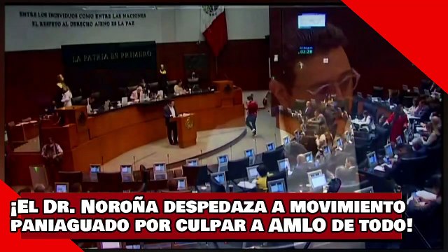 ¡VEAN! ¡El Dr. Noroña despedaza a movimiento paniaguado por culpar a AMLO de todo!