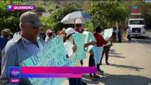 Se manifiestan contra La Familia Michoacana en Guerrero; pobladores piden paz