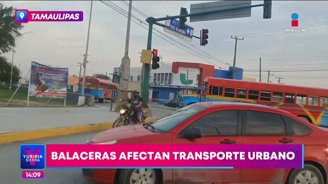 Tamaulipas vive jornada violenta por balaceras y bloqueos