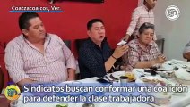 Sindicatos buscan conformar una coalición para defender la clase trabajadora
