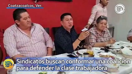 Sindicatos buscan conformar una coalición para defender la clase trabajadora