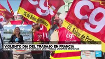 Informe desde París:  sindicatos convocaron a jornada de huelga contra reforma pensional