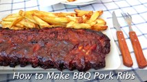 How to Make BBQ Pork Ribs - Easy Oven-Baked Barbecue Pork Ribs Recipe