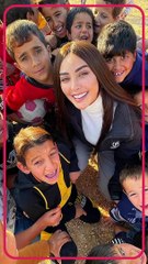 مشاركات نور الغندور الانسانية تخطف الأنظار