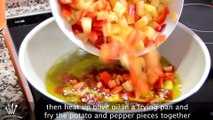 Zucchini Ratatouille - How to Make Homemade Ratatouille with Zucchini, Pepper, Onion & Potato