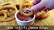 How to Make Onion Rings - Easy Crispy Breaded Onion Rings Recipe