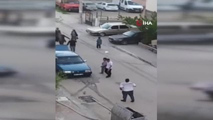 Ankara'da iki grup arasında sopalı kavga: O anlar kamerada