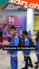 Ready for Battle: Philippine team members arrive in Cambodia for SEA Games