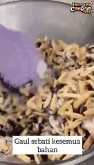 Resipi Tanpa Bakar Biskut Oreo Almond Cluster