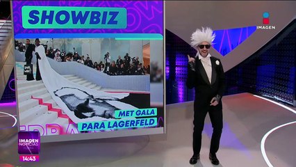Karl Lagerfeld "revive" en la Met Gala 2023