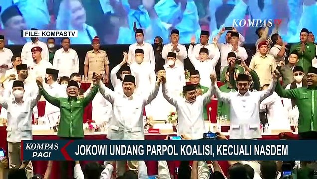 NasDem Tak Diundang Jokowi dalam Pertemuan Parpol Koalisi Pemerintah di Istana