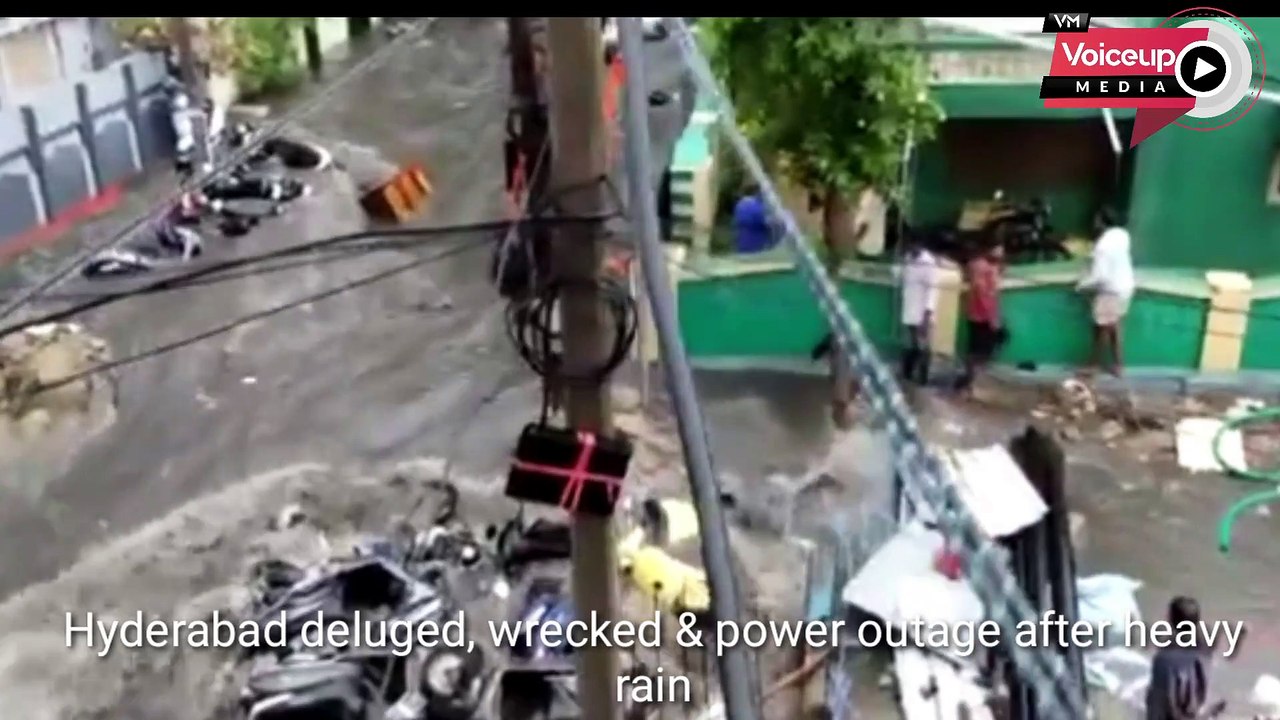 #Rain wreaks havoc in #Hyderabad #Telangana |@Voiceupmedia