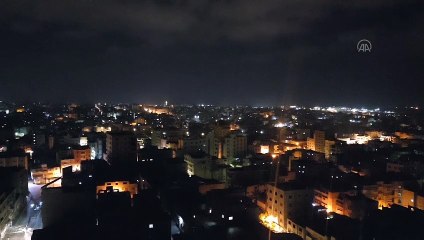 İsrail ordusu, Gazze Şeridi’ne saldırmaya başladı