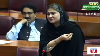 Saira Bano hard hitting speech in National Assembly  | News@9