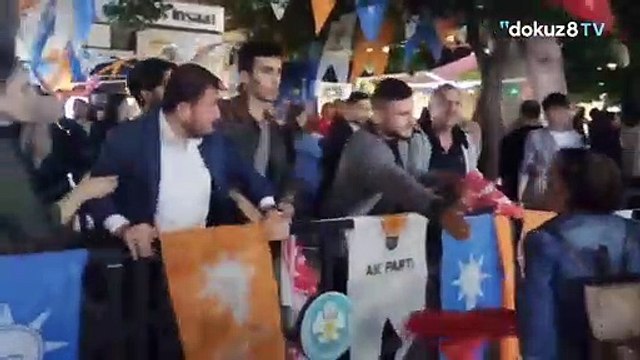 Kılıçdaroğlu'nun Manisa mitingi sonrası AKP'li kişinin CHP'li kadına saldırı girişimi görüntüleri ortaya çıktı