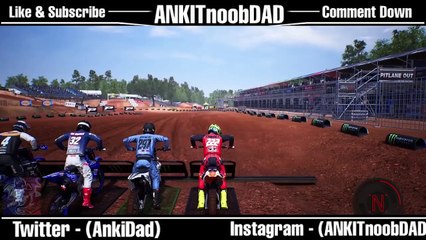 MONSTER ENERGY DRIFT SUPERCROSS GAMEPLAY HIGH GRAPHIC HD...@3_HD