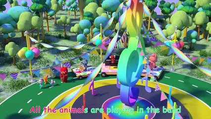 Come Join the Animal Band  _ CoComelon Animal Time _ Animal Nursery Rhymes