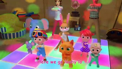 Looby Loo - Get up And Dance! _ CoComelon Animal Time _ Animals for Kids