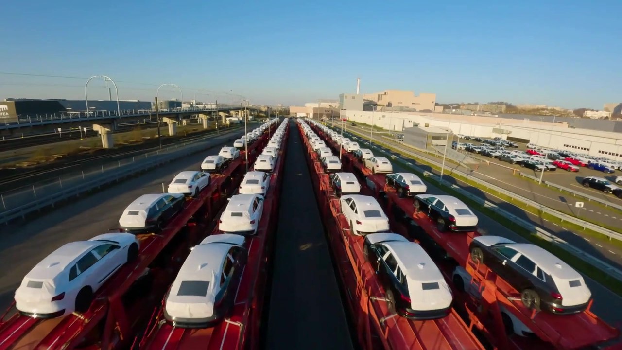Die Produktion des Audi Q8 e-tron bei Audi Brüssel