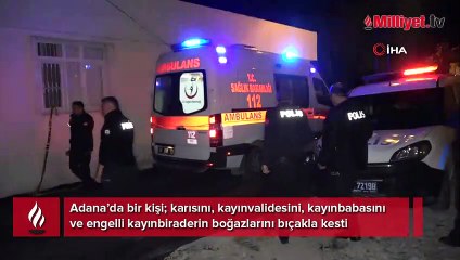 Dehşet evi! Ailedeki herkese saldırdı: 2 kişi hayatını kaybetti