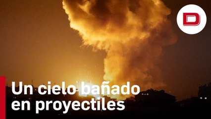 Israel ataca Gaza tras día intenso de disparos de proyectiles desde la Franja