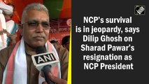 NCP’s survival is in jeopardy, says Dilip Ghosh on Sharad Pawar’s resignation as NCP President