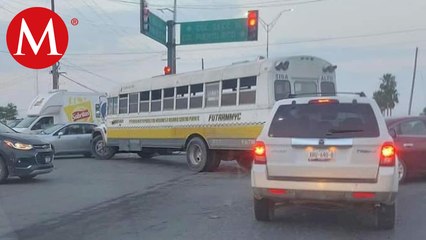 Suspenden clases en escuelas de Matamoros tras bloqueos