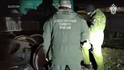 Tren de carga ruso descarrila cerca de Ucrania por "artefacto explosivo"
